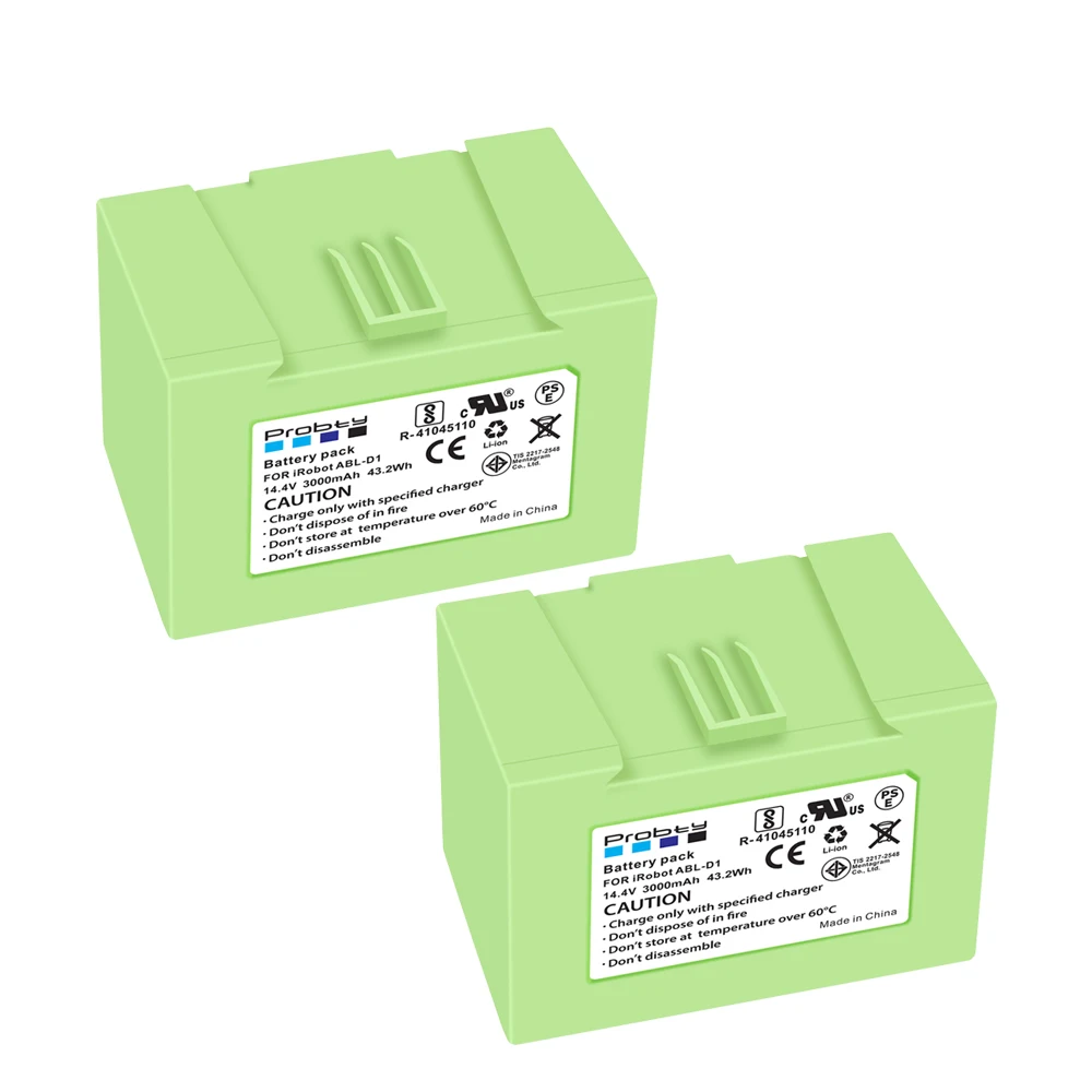 Batteria Al Litio 3000Mah Per Irobot Roomba Batteria Ricaricabile Per Irobot Roomba I7 I7 E5 7150 7550 E5150 E5152 Batterie Abld1