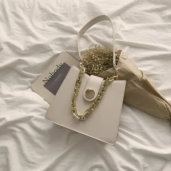 

Bag Female Bulk Package 2020 New Style chao wang Red Retro Armpit Package Acrylic Chain Shoulder Bag Square Sling Bag