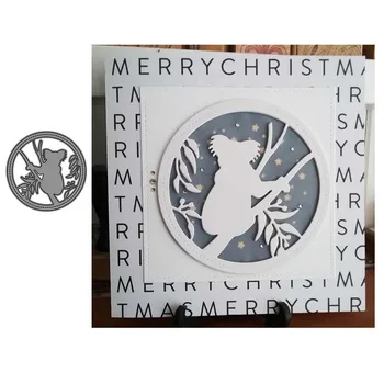 

Koala Metal Cutting Frame Templates for DIY Scrapbooking Embossing Paper Die Cut Wedding Cards Photo Album Craft Stencil Dies