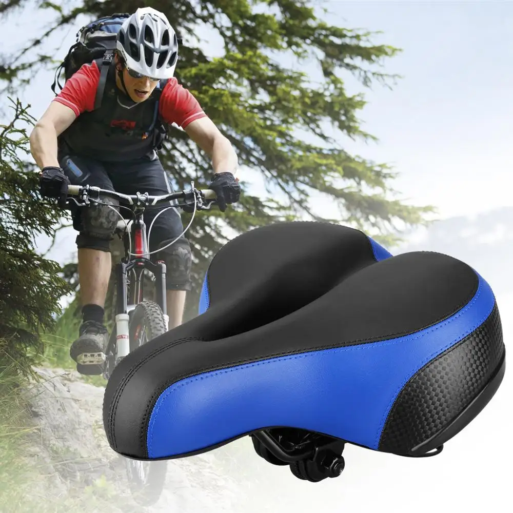 

Bicycle Saddle Hollow Reflective Breathable Shock Absorption Spring Front Seat Mat Cushion Bike Cycling Accessories