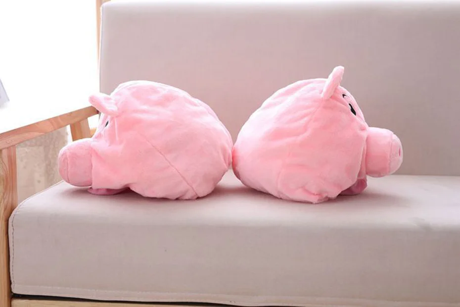 Шапка со Свинкой Милая мультяшная игрушка головной убор для водителя kawaii забавная шапка игрушка детская плюшевая игрушка на день рождения подарок шапка для девочки