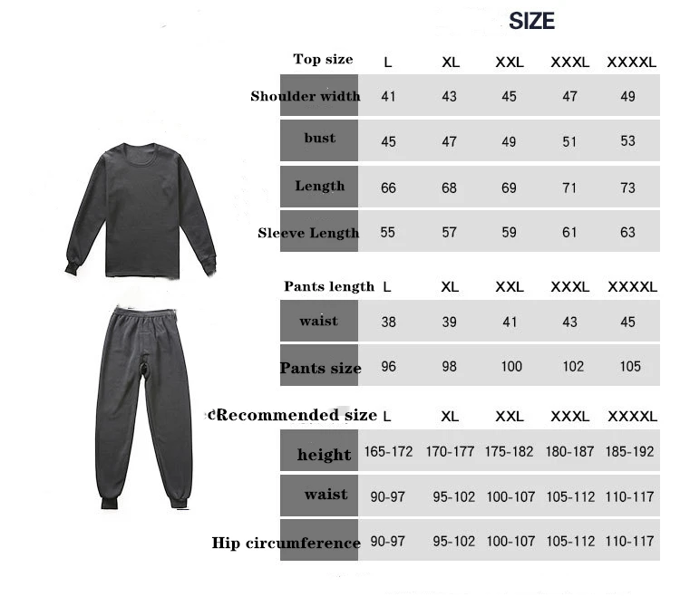 New Men's Spring Winter Thicken Fleece Thermal Underwear Set Quick Dry Elastic Warm Long Johns Male Casual Thermo Clothing