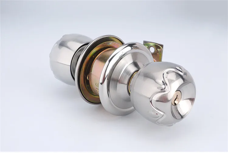 Security Interior Door Handle For Toilet Bathroom Bedroom laundry Children'room Antique Bronze Round Door Locks