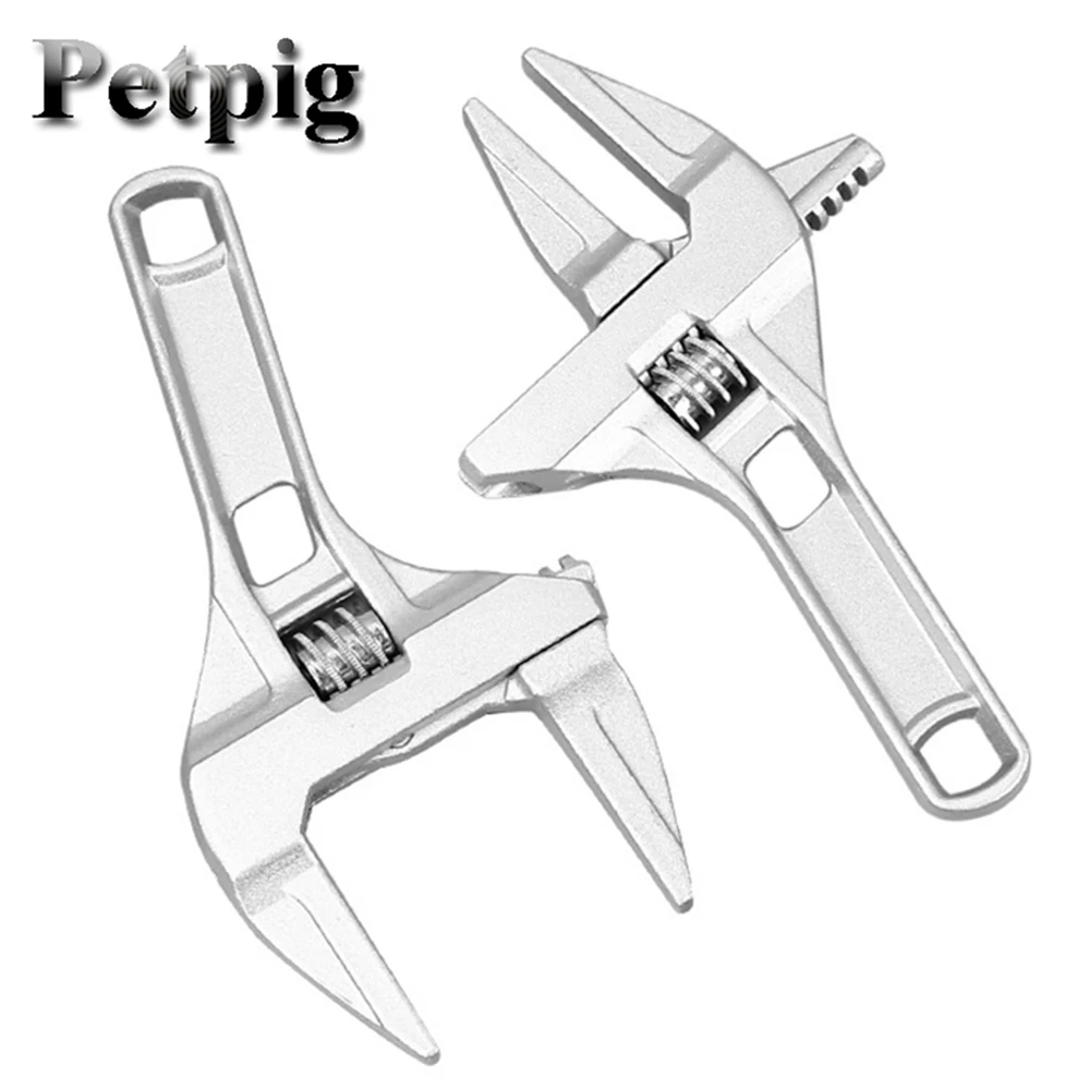 

Taps Adjustable Wrench Multitool Hand Tools Universal Key Nut Wrench Bathroom Water Pipe Adjustable Oil Filter Opening Wrenchs