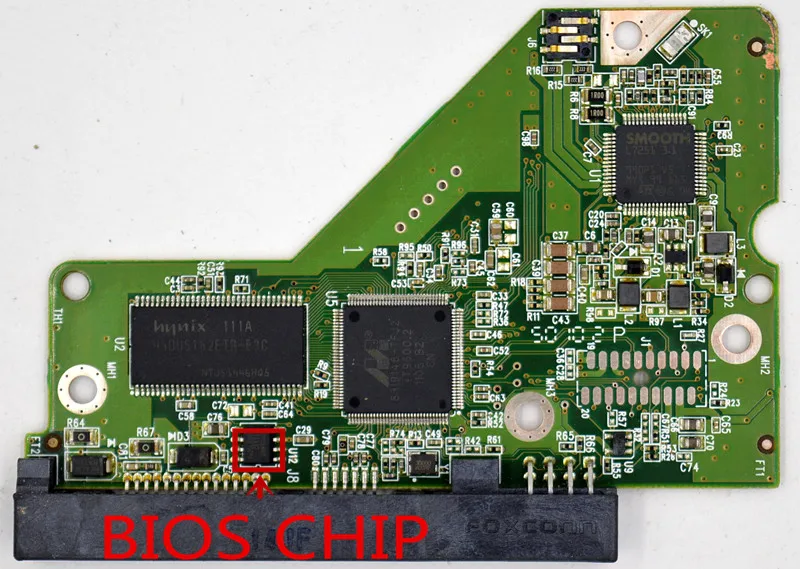 HDD PCB / 2060- 771698 -002 REV P1, 2060- 771698 -002 REV A, 2060- 771698 -002 REV P2 2060 771698   002 / 2061- 7716