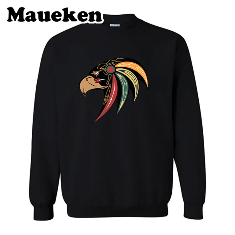 11 Мужские толстовки Chicago Fans Blackhawks толстовки с капюшоном толстый круглый воротник Осень Зима W19101103 - Цвет: 11