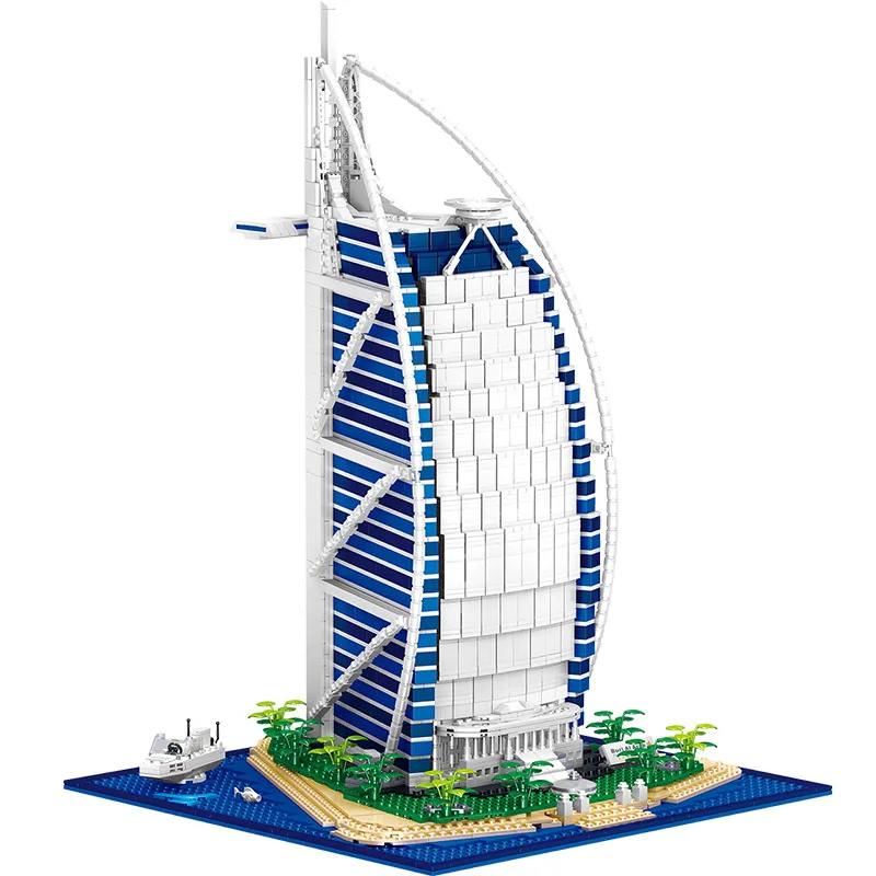 Новая креативная городская улица Бурдж аль Арабская модель Arab Tower Hotel Architecture