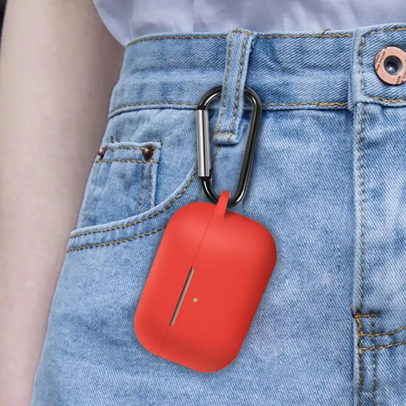 Силиконовый чехол, защитный чехол для AirPods Pro TWS, Bluetooth наушники, мягкий силиконовый чехол для AirPods Pro, противоударный чехол