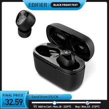 EDIFIER TWS2 TWS Ohrhörer Bluetooth V 5,0 IPX4 bis zu 12 Stunden Spielen Zeit Multifunktionale Control drahtlose kopfhörer