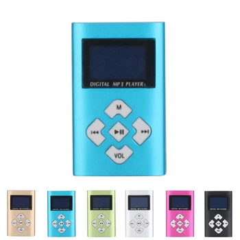 

Hifi USB Mini MP3 Music Player 1.1 LCD Screen Support 16GB Micro SD TF Card Sport Fashion 2019 Brand New Style Rechargeable