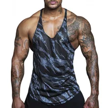 Мышцы Фитнес братья мужские полосы дышащий пот поглощающий жилет Повседневные спортивные бег быстросохнущая одежда поколение F