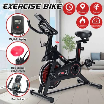 

Static Bicycle Exercise Bike Upright X-Bike Folding Silent Magnetic Bicycle Cycling Flywheel Fitness Home Fitness Training