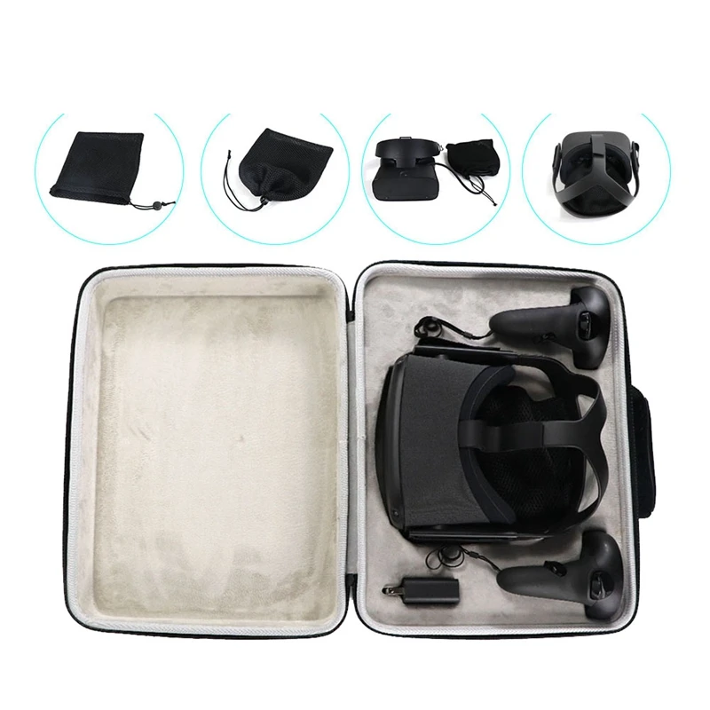 GC-0265 VR Очки виртуальной реальности аксессуар ударная коробка для Rift S VR Смарт очки сумка для хранения