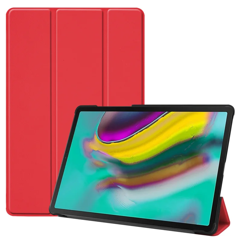 Складной чехол-книжка для Samsung Galaxy Tab S5e 10 5 T720 T725 30 шт./лот | Компьютеры и офис