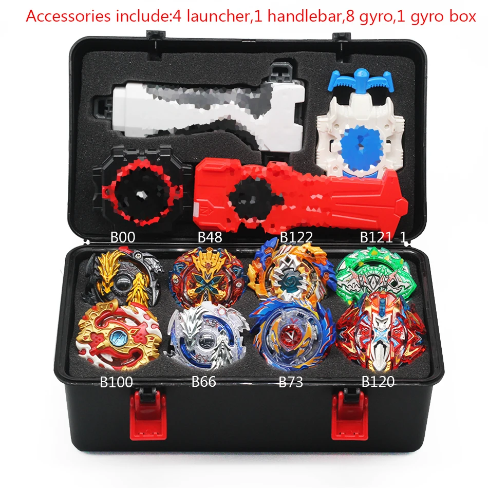 Beyblade Burst игрушка B150 B149 B148 металлический Funsion Bayblade набор коробка для хранения с ручкой пусковая пластиковая коробка игрушки для детей