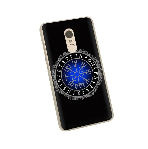 EWAU Viking Vegvisir Odin скандинавский жесткий чехол для телефона Xiaomi Redmi 4A 4X5 5A 6 6A 7 7A Plus GO S2 K20 pro