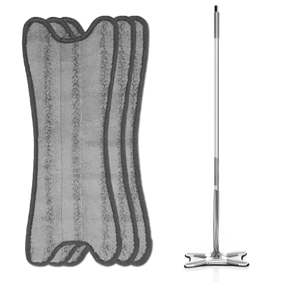 Mop-Pads Spray Floor-Cleaning-Replacement Microfiber Dust-Cleaning Flat Reusable Mop-Cloth