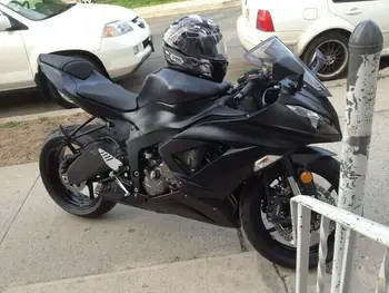 

Matte Black Fairing Bodywork Injection for 2013-2016 Kawasaki Ninja ZX6R ZX 6R 2014 2015
