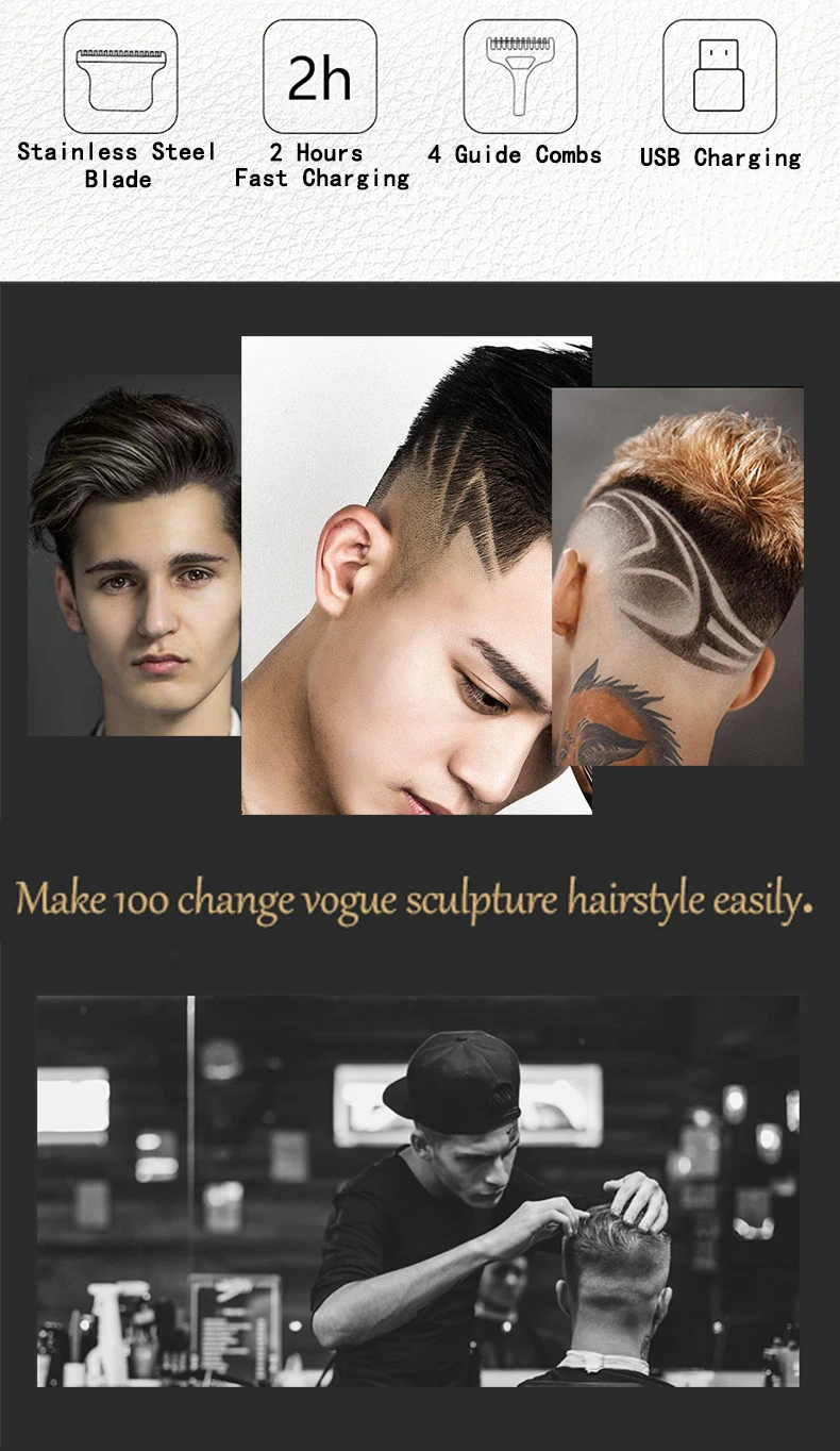 Kemei Professional Hair Clipper All Metal Men Electric Cordless Hair Trimmer 0mm Baldheaded T Blade Finish Haircut Machine 1949 Kemei Professional Hair Clipper All Metal Men Electric Cordless Hair Trimmer 0mm Baldheaded T Blade Finish Haircut Machine 1949