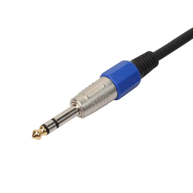 Микрофонный кабель-адаптер 3Pin XLR кабель для мужчин 1/" 6,35 мм TRS мужской сбалансированный стерео аудио микрофонный кабель OFC