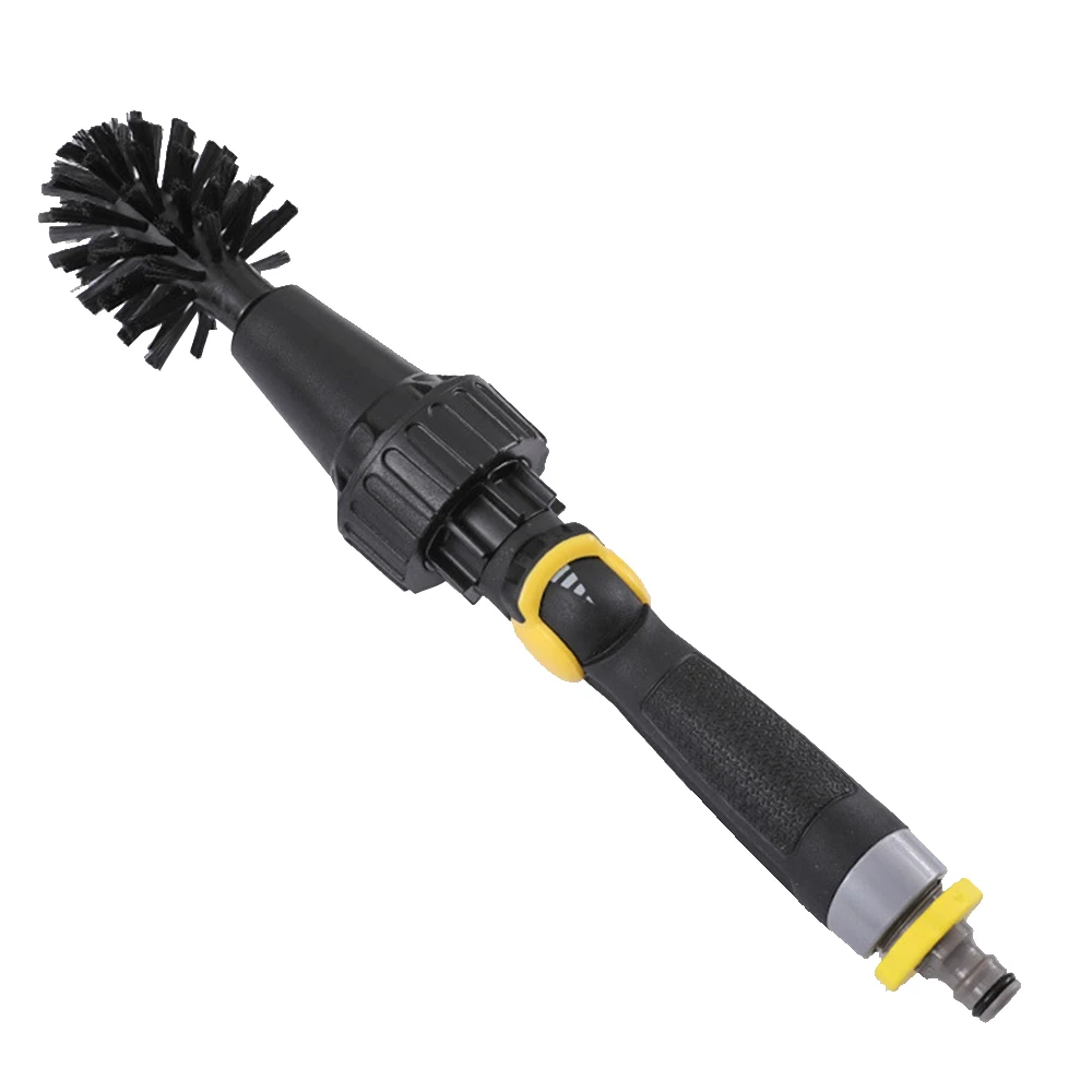 Car Tire Wheel Brush Automatic Car Wash Brush Water Powered Turbine For Rims Engines Bikes