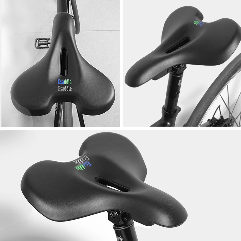 Esaddle Серводвигатель велосипедное седло MTB Велосипедное полое дышащая мягкая