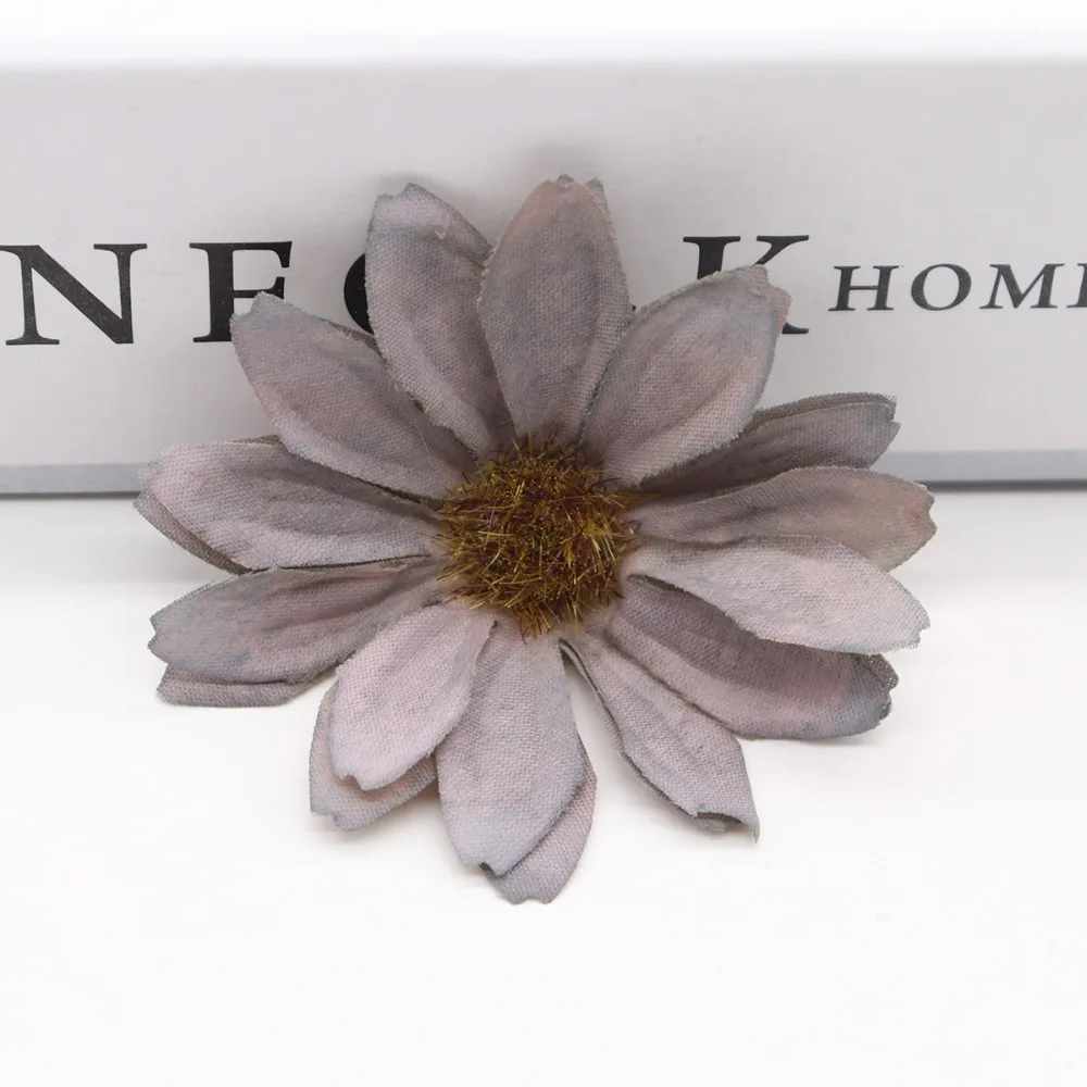 10pcs-lot-6cm-Silk-retro-daisy-artificial-flower-head-wedding-decoration-DIY-Wreath-scrapbook-craft-fake(8)