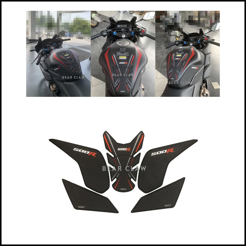 For Honda Cbr500r Cbr500r Motorcycle Tank Pad Protector Sticker Decal Gas Knee Grip Tank