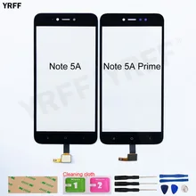 Für Redmi Hinweis 5A Prime Touch screen Für Xiaomi Redmi Y1 Hinweis 5A Touchscreen Digitizer Sensor Glas Panel Ersatz