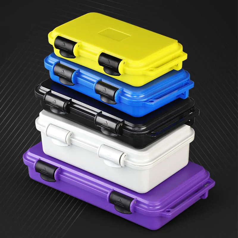 125x112x70mm PP Toolbox Small Storage Case Small Parts Toolbox Portable  Watch Protective Moisture-proof Box Tool With Cotton - AliExpress