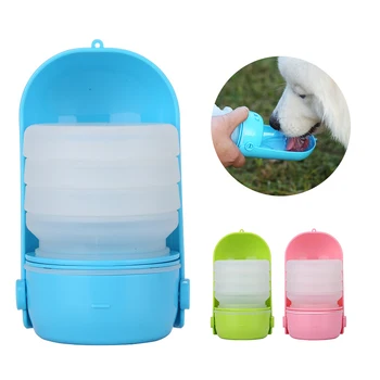 

300ml ABS Portable Pet Dog Water Bottle Foldable Outdoor Pet Water Drink Cup For Small Large Puppy Dog Cat