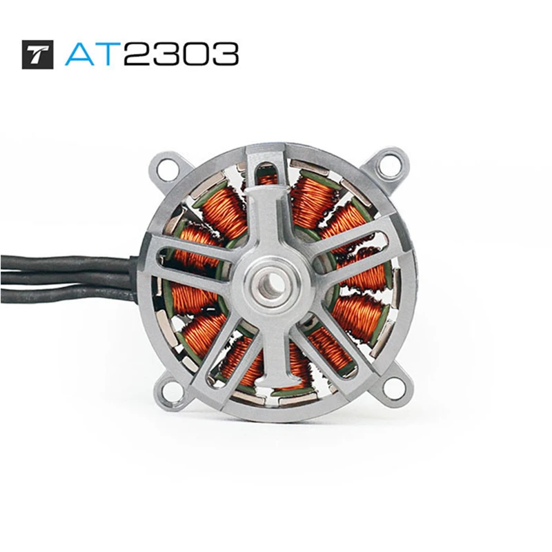 

T-MOTOR AT2303 KV1500/1800/2300 Бесколлекторный двигатель с внешним ротором для F3P FPV гоночного дрона с неподвижным крылом