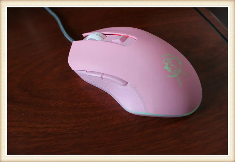 Красивый защитник Сейлор Мун косплей высокого качества розовый USB проводной кабель мышь девушка прекрасный мультфильм игровая оптическая мышь с подсветкой