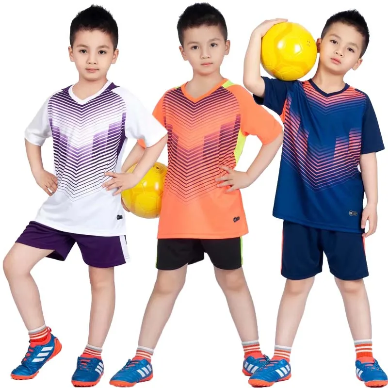 Kids Football Jersey tracksuit Child Soccer Sports Uniforms girls Play Ball Sportswear Kits vest children's football suit football uniform sports uniform sets
