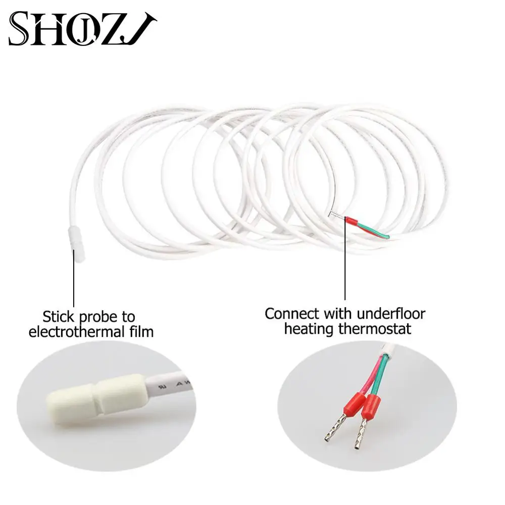 thumbnail image 2 of Plancher Chauffant IP68 Waterproof Cable Floor Heating Sensor Probe For Energy Saving Heated Floor System 2 of 9