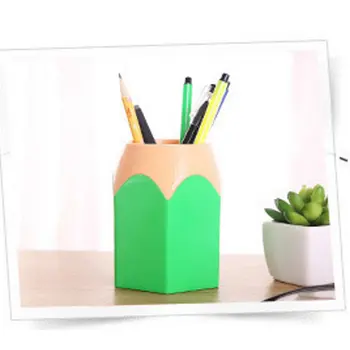 

Office Accessories Pen Holder Pen Organizer Pencil Holder Container Stationery Desk Organizer Tidy Container Modern Plastic