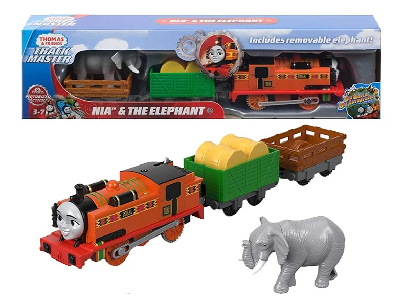 Томас и Друзья самые большие моменты двигатели Asst FTF31 животных поезд с обезьянкой слон игрушечные зебры смешная детская игрушка на день рождения