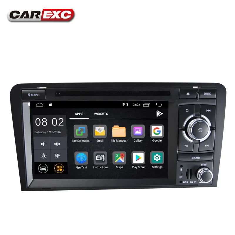 Sale Android 9.0  CAR DVD Player For Audi A3/S3(2003-2013)  GPS  Radio Navigation Multimedia Audio FM AM Radio Built in CarPlay  DAB+ 3