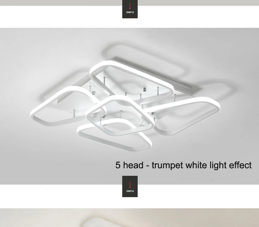 Best Modern Ceiling lights lamp for living room bedroom Acrylic indoor Lighting Fixture with Remote control deckenleuchte Lampara 25 Best Modern Ceiling lights lamp for living room bedroom Acrylic indoor Lighting Fixture with Remote control deckenleuchte Lampara 25