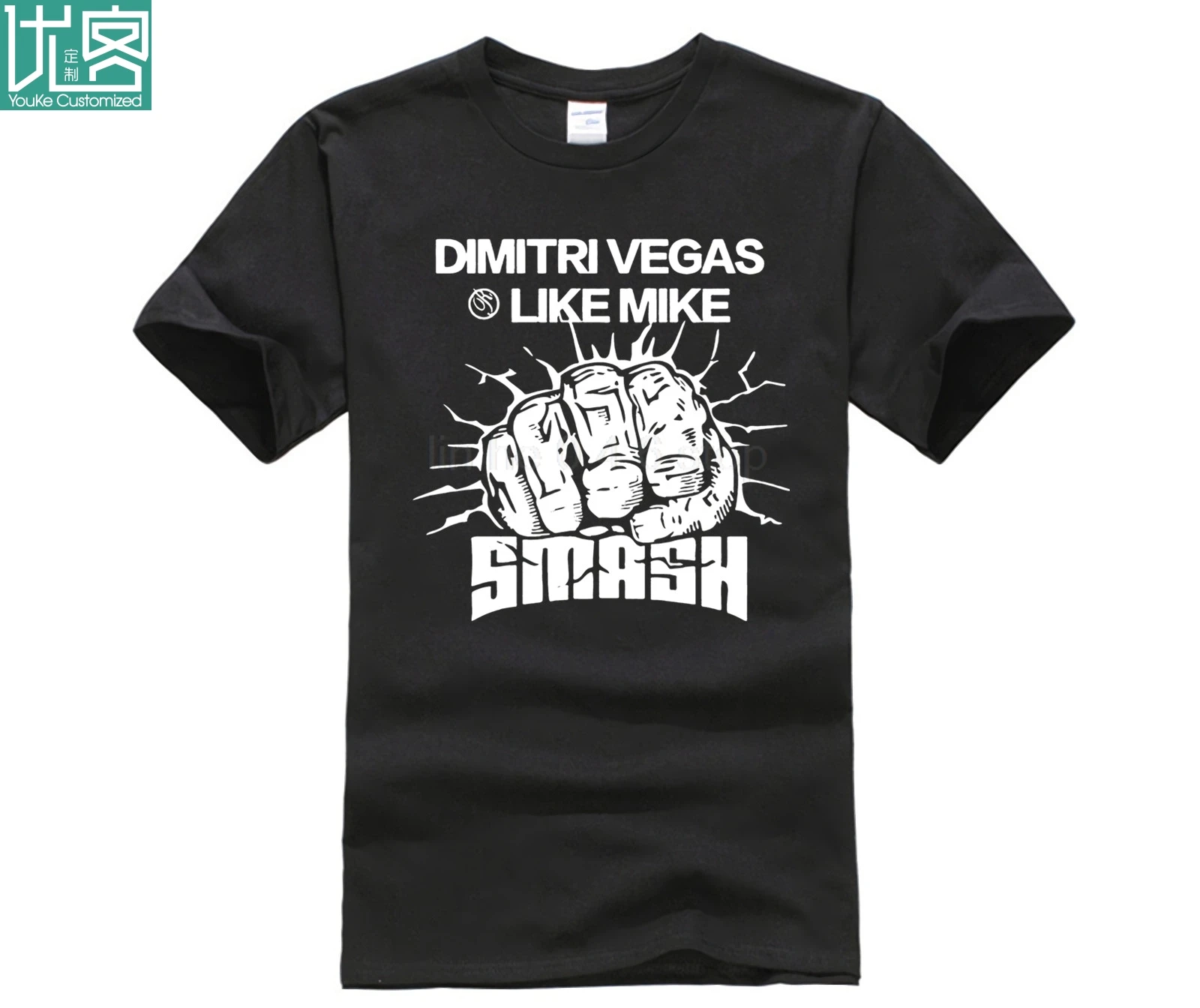 Новый дизайн Мужская футболка Dj Dimitri Vegas Like Mike футболки Хлопковая мужская одежда