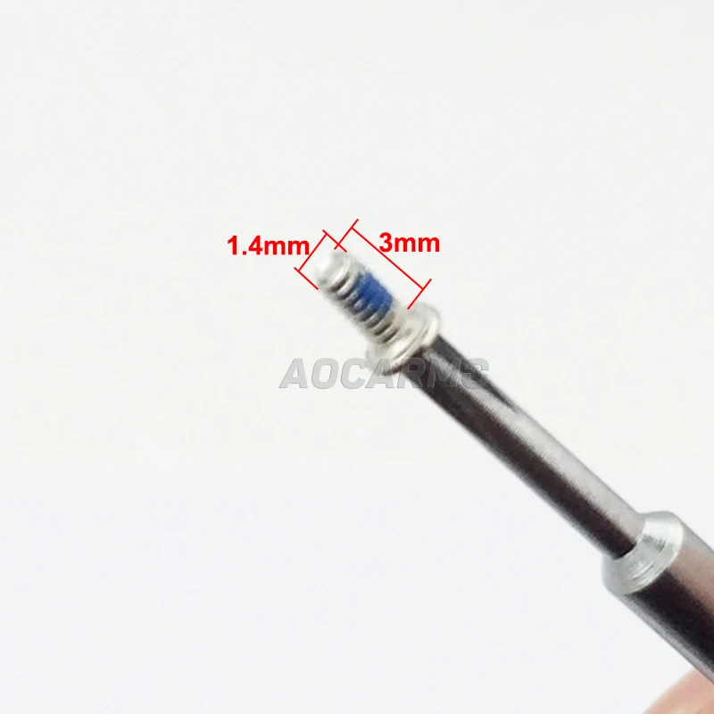 Mobile Phone Screws Aocarmo 100Pcs/Lot Replacement 1.4*3.0mm Inside Motherboard Frame Screw For Samsung Galaxy S3 S4 S5 S6 Edge S7 Note3 Note4 Note5
