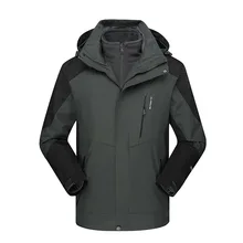 Открытый езда Альпинизм COUPLE'S ветрозащитный водонепроницаемый лыжный костюм женский Логотип Печатный Зимний толстый мужской штурмовая куртка