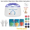 Paraffin Wax Warmer 200cc mini Wax Heater 3bags wax beans  Feet Mini SPA Hand Machine Body Depilatory Hair Removal Tool ► Photo 1/6