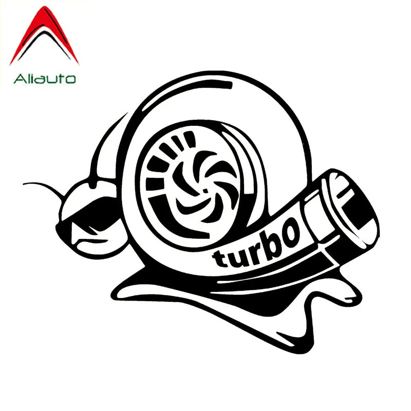 Aliauto забавная Автомобильная наклейка Turbo Snail автомобильные аксессуары
