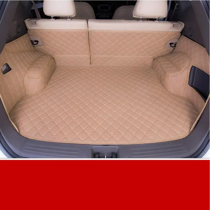 Для hyundai tucson кожаные багажнике автомобиля коврик для багажника 2010 2011 2012 2013 ix35 багажника ковер