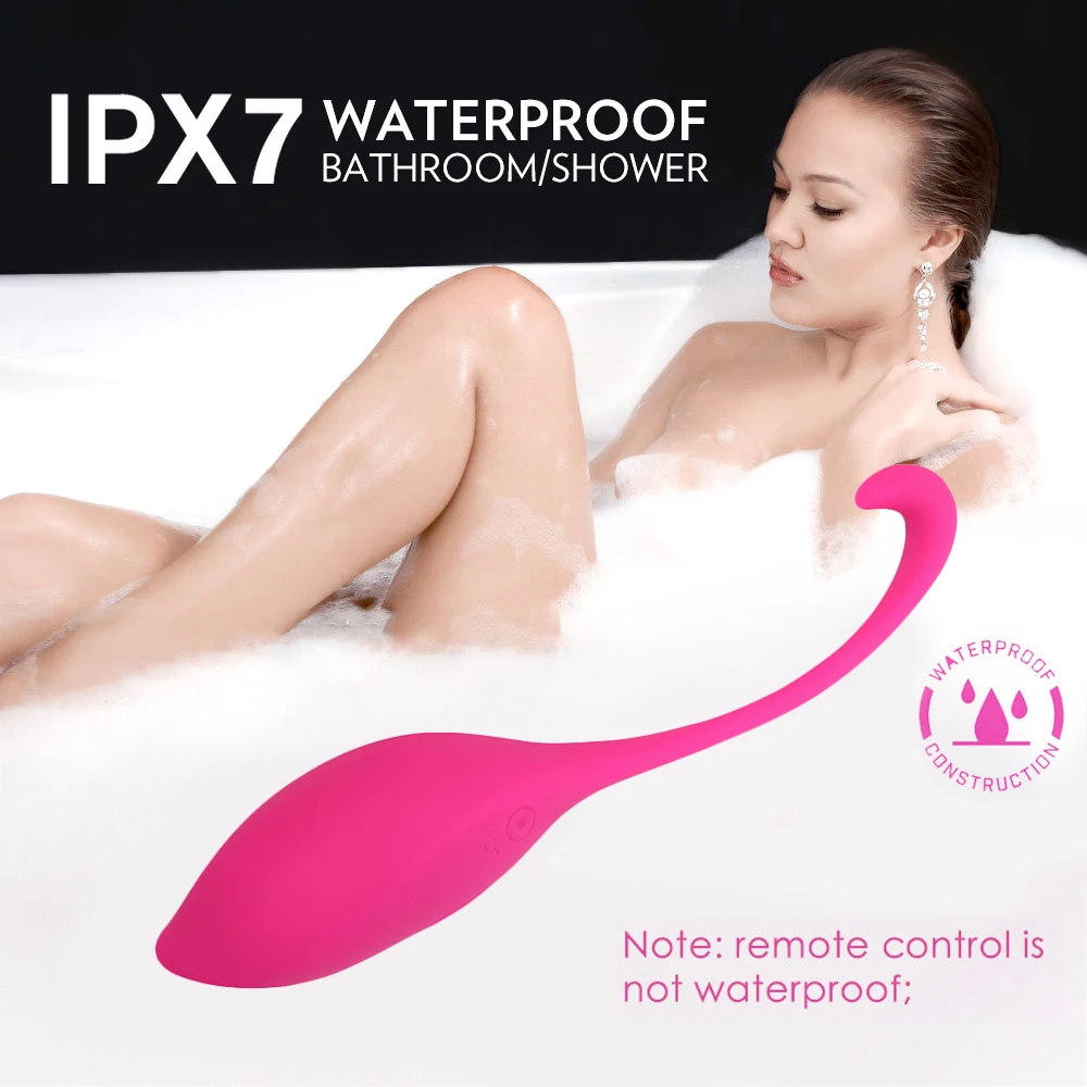 Clitoris Stimulate Vibrator For Adult Wireless Remote Silicone Bullet Eggs Vibrator Rechargable Vaginal Balls Sex Toys for Woman (3)