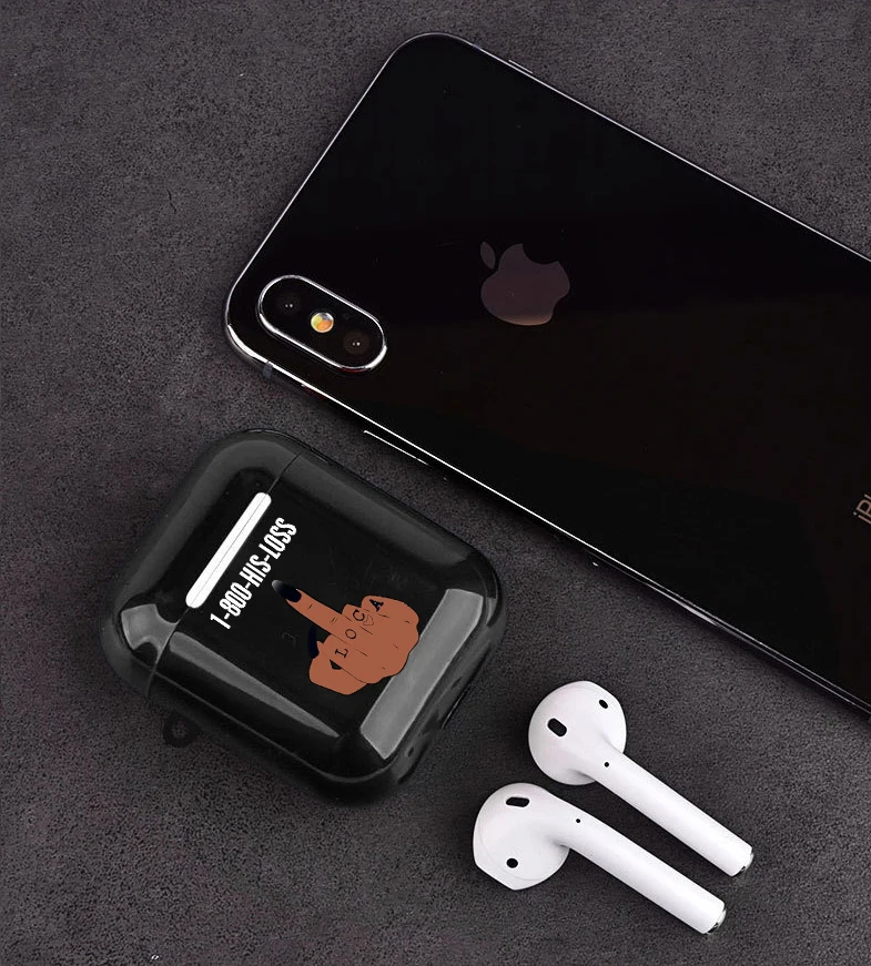 Чехол для телефона Make Money Not Friends Kash черный чехол Airpods 2 1 наушников мягкий из ТПУ