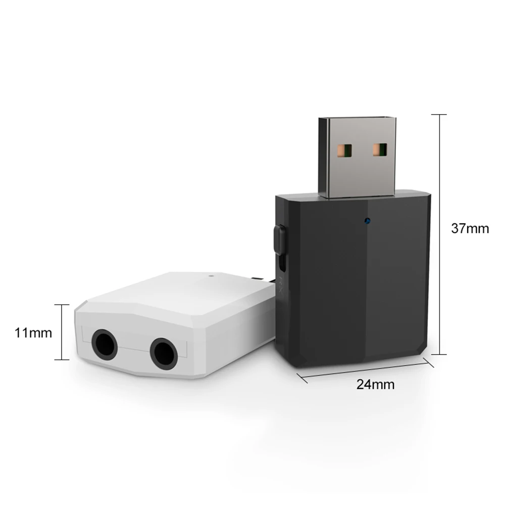 Bluetooth приемник передатчик мини стерео Bluetooth 5,0 аудио AUX RCA USB 3,5 мм разъем беспроводной адаптер для ТВ ПК автомобильный комплект