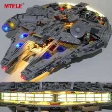 MTELE брендовый светодиодный светильник Up Kit для 75192 Ultimate Millennium Blocks Falcon совместим с 05132(модель не входит в комплект