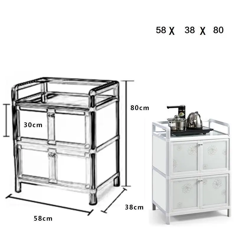 Version A Сервант для комнаты Aparadores Besteklade Китай Mueble Cocina Шкаф Кухня Meuble буфет приставные столы мебель - Цвет: Version A